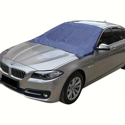 Magnetic Edges Windshield Snow Cover